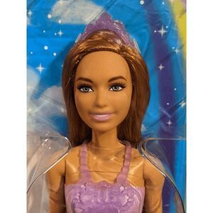 NWT Barbie DREAMTOPIA Sparkle Mountain PRINCESS Doll in Purple MIB